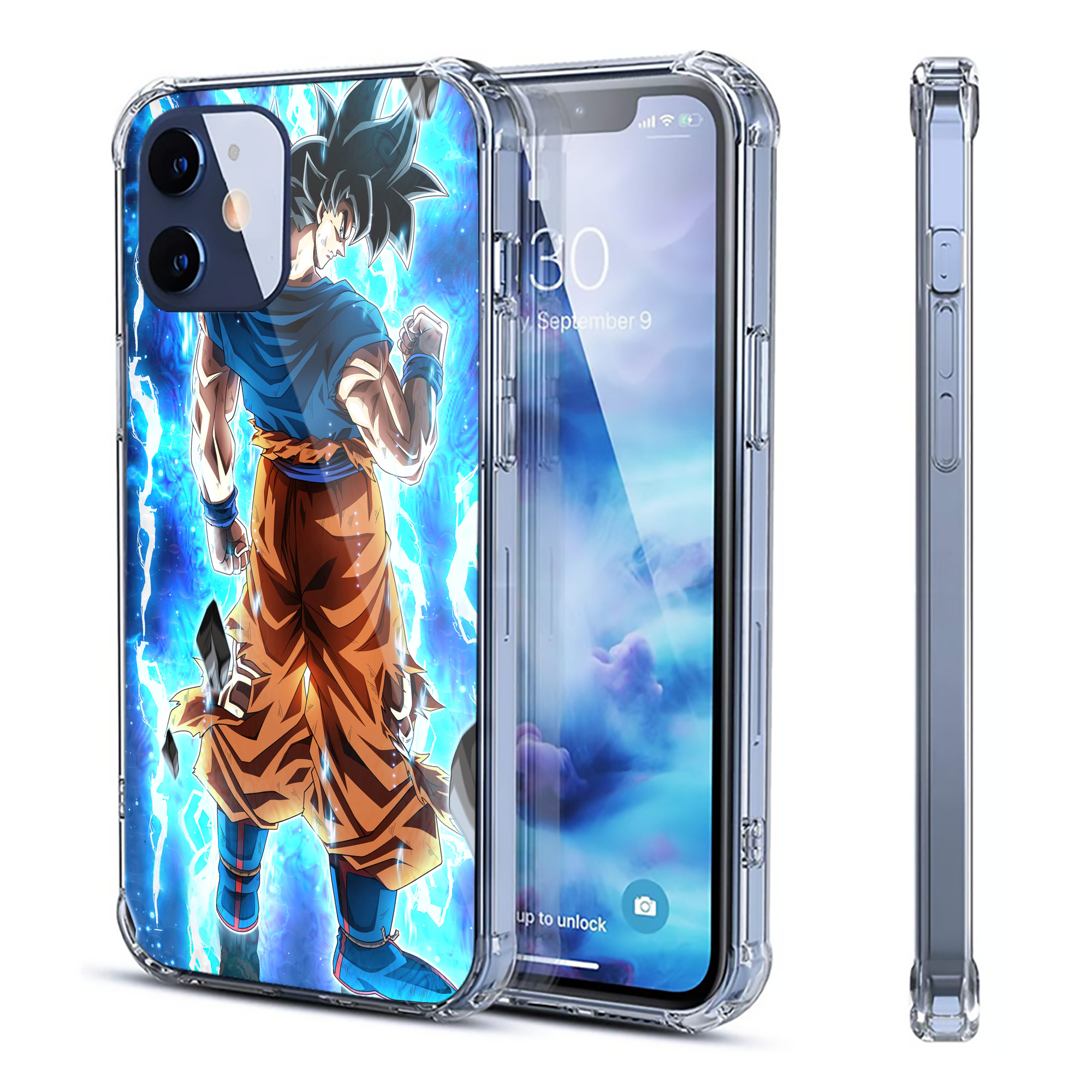 （画像用） ドラゴンボール DRAGON BALL 【iPhone 12シリーズ対応】透明スマホケース（クリアソフトケース）